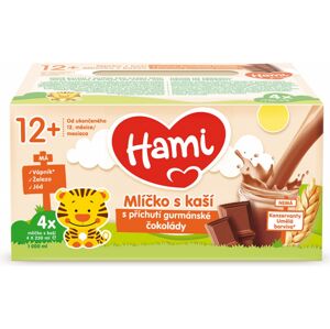 Hami Mlíčko s kaší gurmánská čokoláda 4x250ml